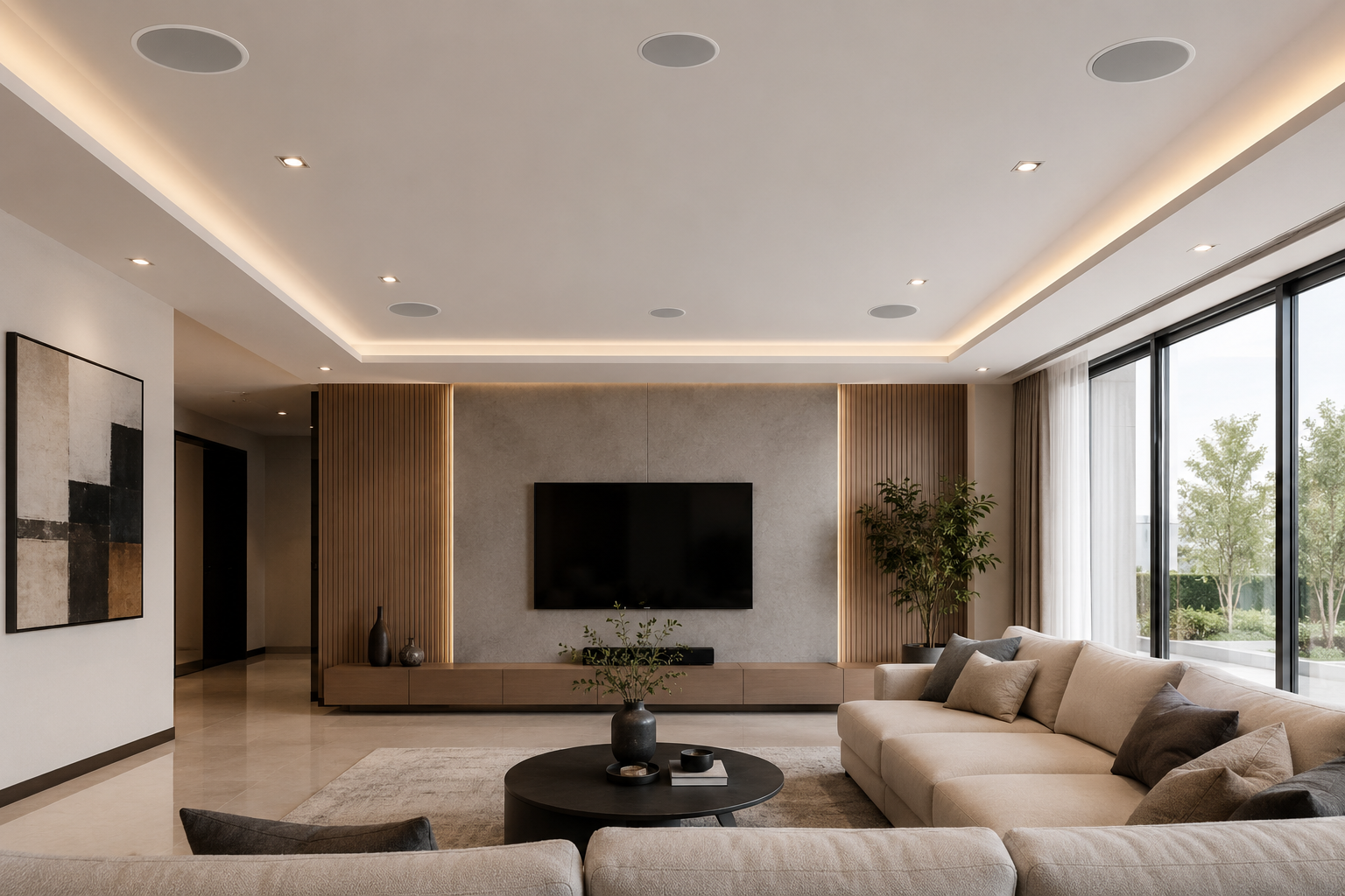 Ceiling Speaker Installation Dubai